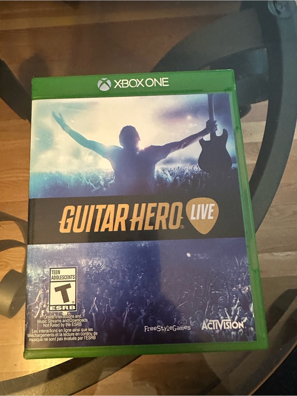 Xbox One Guitar Hero Live - Blue Game Case